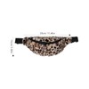Leopard Print Chest Bag Belt Bag Messenger Shoulder Bag for