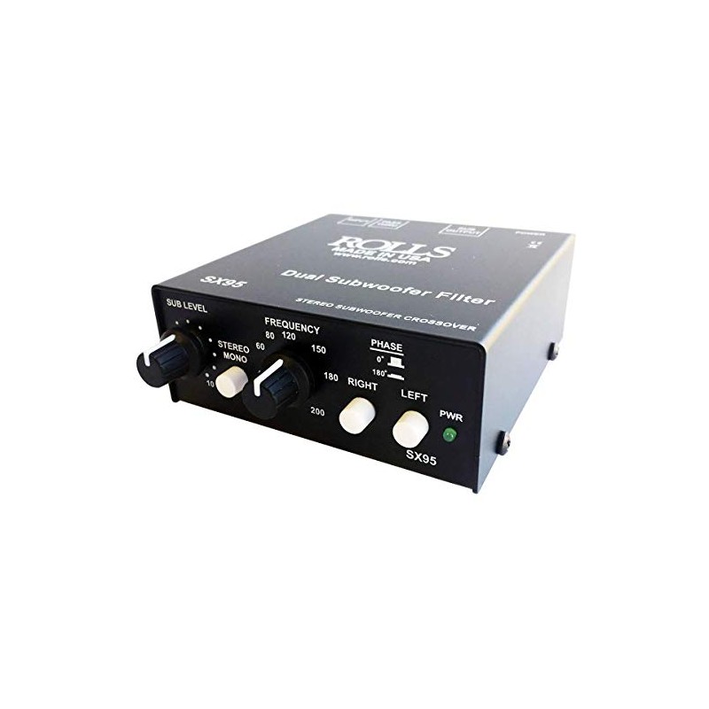 ROLLS SX95 Stereo Subwoofer Crossover/Filter