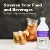 NuNaturals Stevia Simple Syrup, Sugar-Free Sweetener, Plant-Based Sugar Substitute, Zero