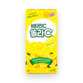 Korea Eundan Vitamin C Solar C Lemon Flavor 80 tablets x 3 / 고려은단 비타민씨 쏠라씨 레몬맛 80정 x 3개