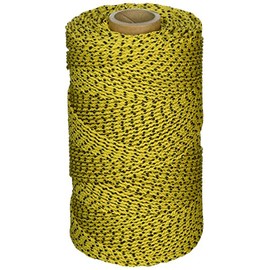 Kraft Tool RO685 Super Tough Bonded Braided Nylon Line Yellow & Black - 685'