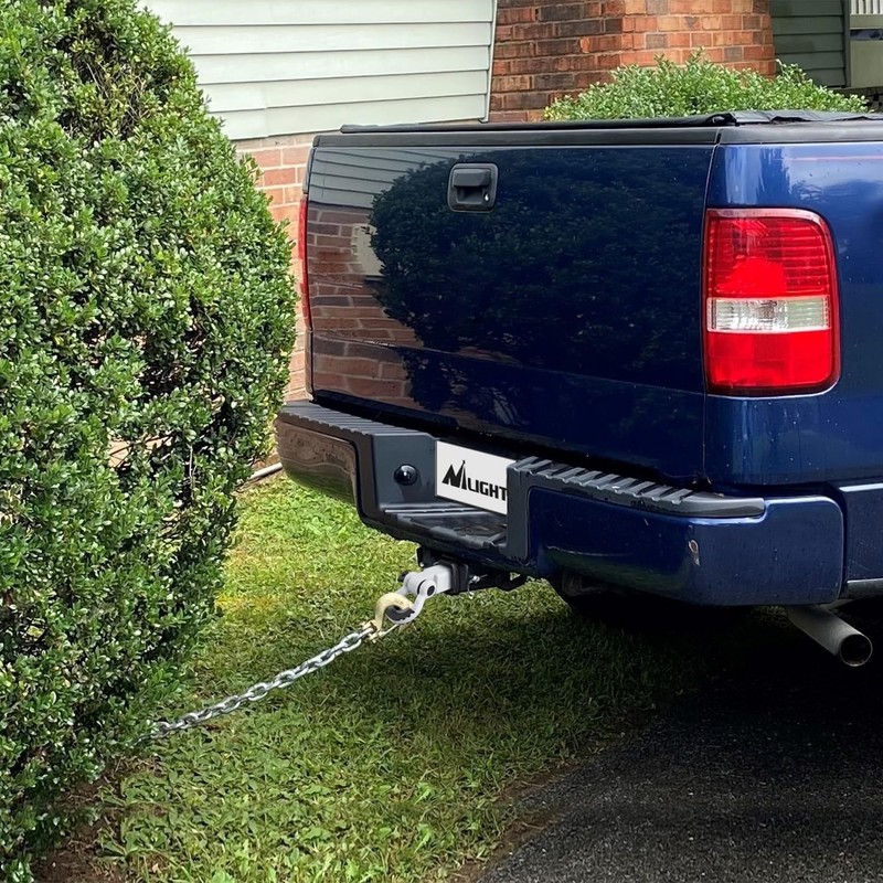 Nilight Shackle Hitch Receiver 2Inch 45000 LBs Breaking Strength 3/4"