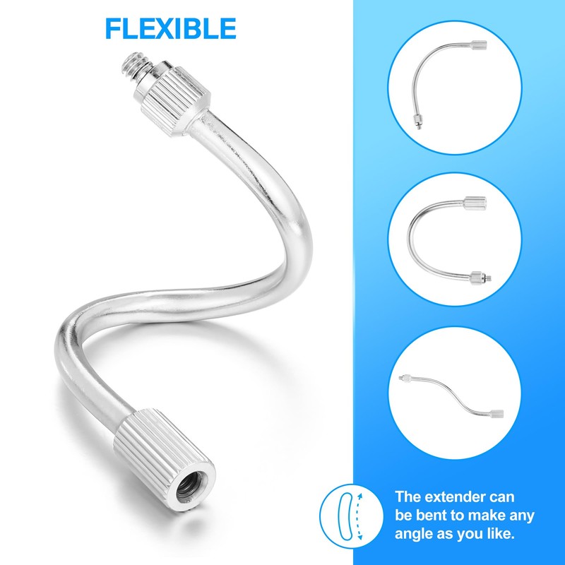 10X Flexible Mister Extensions with Nozzle Kits 5.9 Inch Brass