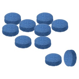 PATIKIL 13mm Dia Pool Cue Tips, 10 Pack Pool Billiard Cue Tips Pool Stick Replacement Tips Pool Stick Tips Snooker Cue Tips, Blue