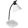 LED Table Light 3 Levels Dimming USB Charging Adjustable Gooseneck