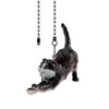 Dotlite Cat Ceiling Fan Pull Chain,Cute Realistic Stretching Cat Fan