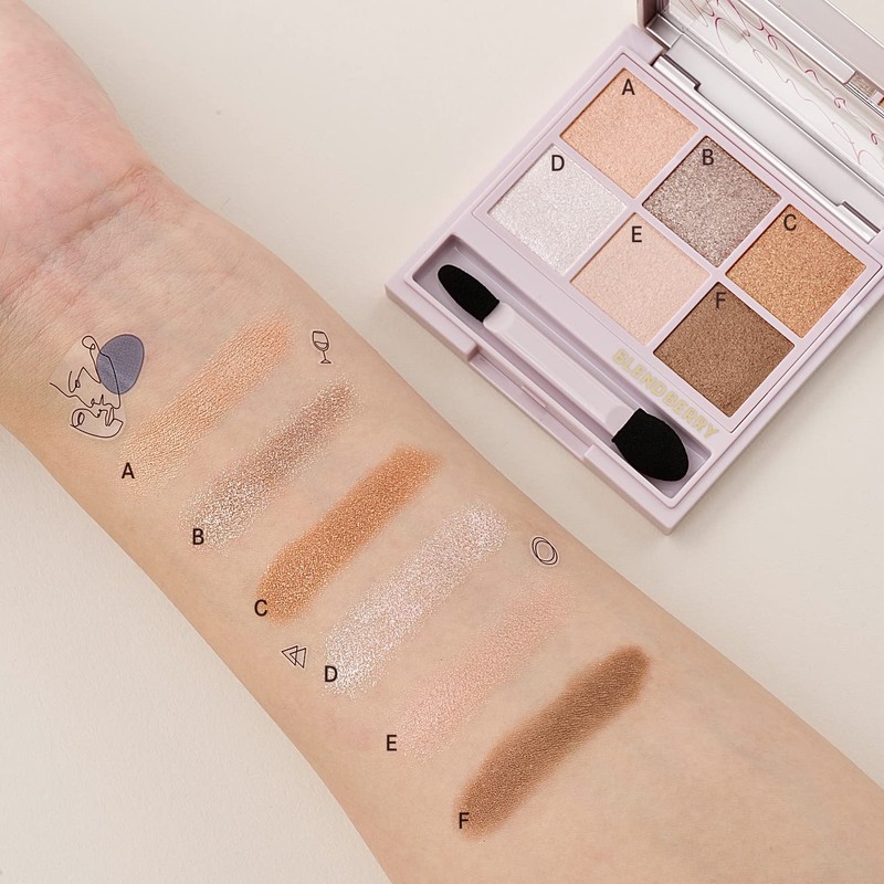 BLEND BERRY Aura Creation #myfavbrown 009 (Apricot & Creamy Brown)