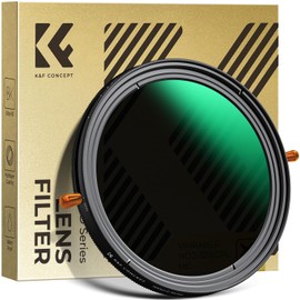 K&F CONCEPT 2.8 inches (72 mm) ND2-32 & CPL Filter, Multifunctional Filter, 2-in-1, 2-in-1, Dimmer & Polarizer, 24-Layer Nano Coating, Waterproof, Oil-Repellent, Scratch-Resistant, Variable ND Polarized (NANO-D Series)