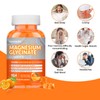 Magnesium Gummies 1000mg -Magnesium Glycinate Supplement and Magnesium L-Threonate Gummy,Sugar
