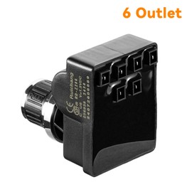 onlyfire 6 Outlets Universal Spark Generator Tact Push Button Switch Igniter BBQ Replacement for Nexgrill, Char-Broil, Brinkmann, Charmglow, Grillmaster and Others