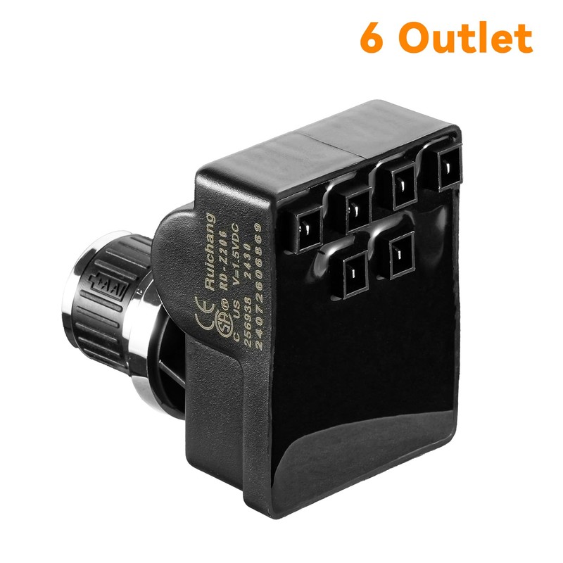 onlyfire 6 Outlets Universal Spark Generator Tact Push Button Switch