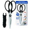 Multi-Purpose Kitchen Shears – Meat & Vegetable Cutter, Crab Cracker,
