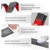 Vinyl-Door-Threshold Floor-Transition-Strips Self Adhesive 72 inch, Threshold 3/4''~4/5'', Transition-Strips for