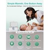 KOSTTE Baby Wipes Warmer, Larger Capacity Wipe Dispenser, Even Heating