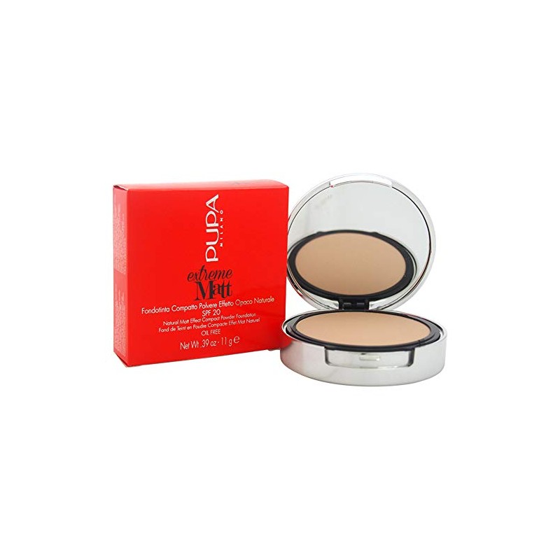 Pupa Extreme Matt Powder Foundation 040 Natural Beige