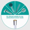 Ultra-Soft Silicone Shower Hose 59 Inches - Handheld Extra Long