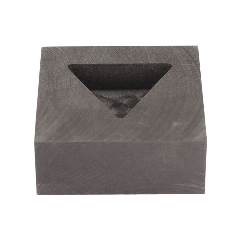 Triangular Graphite Ingot Mold Thermal Stability Multifunctional Graphite Crucible Mould