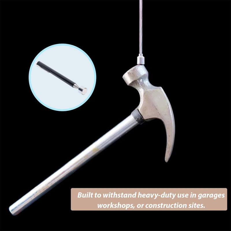 Telescopic Magnetic Pickup Tool Durable Magnetic Grabber Retrieving Stick with