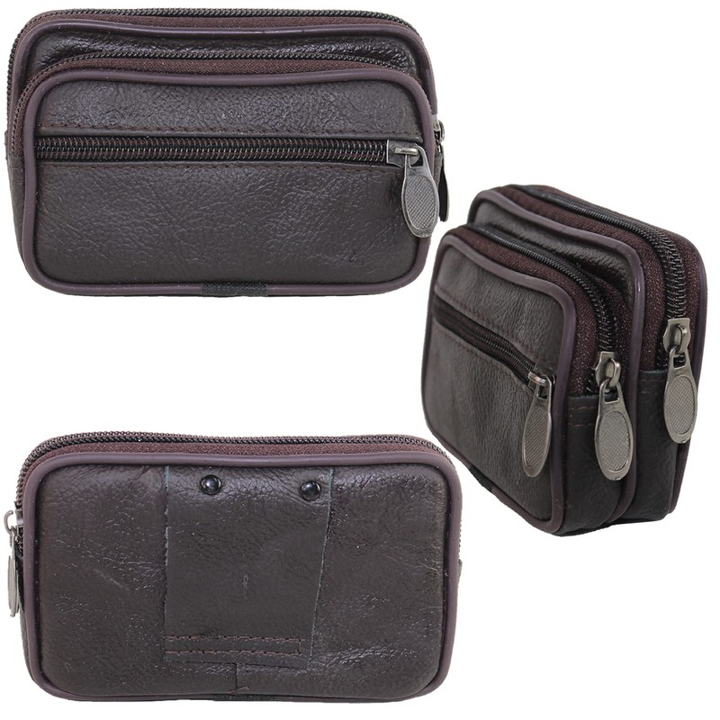 Bum Bag Bum Bag Purse Genuine Leather in Black or