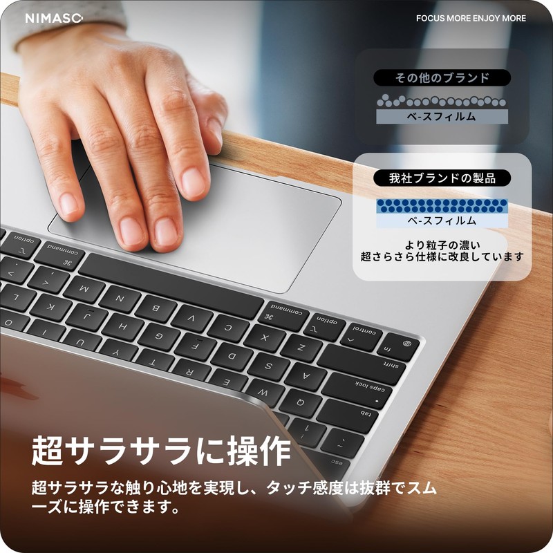 NIMASO NNB24D1214 MacBook Air 13.6-inch Trackpad Protective Film M3 2024