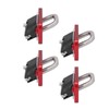 4pcs Truck Bed Tie Down Anchors 1000 LBS Bearing Stainless