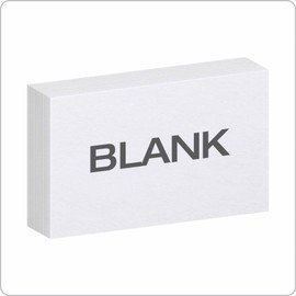 Oxford 30 (1000 PK) Blank Index Cards, 3" x 5", White, 1,000 Cards (10 Packs of 100) (30)