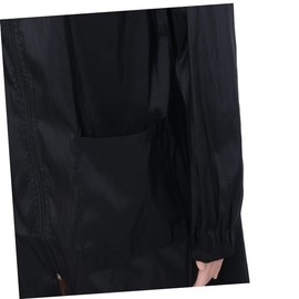 TOVINANNA Hair Stylist Barber Cape Salon Spa Clothing Zipper Smock l Size Gown Comfortable Pockets for Storage Quick Dry Fabric