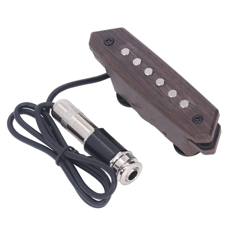Soundhole Pickup Acoustic Folk Guitar Amplifier Punch Free Replacement Parts