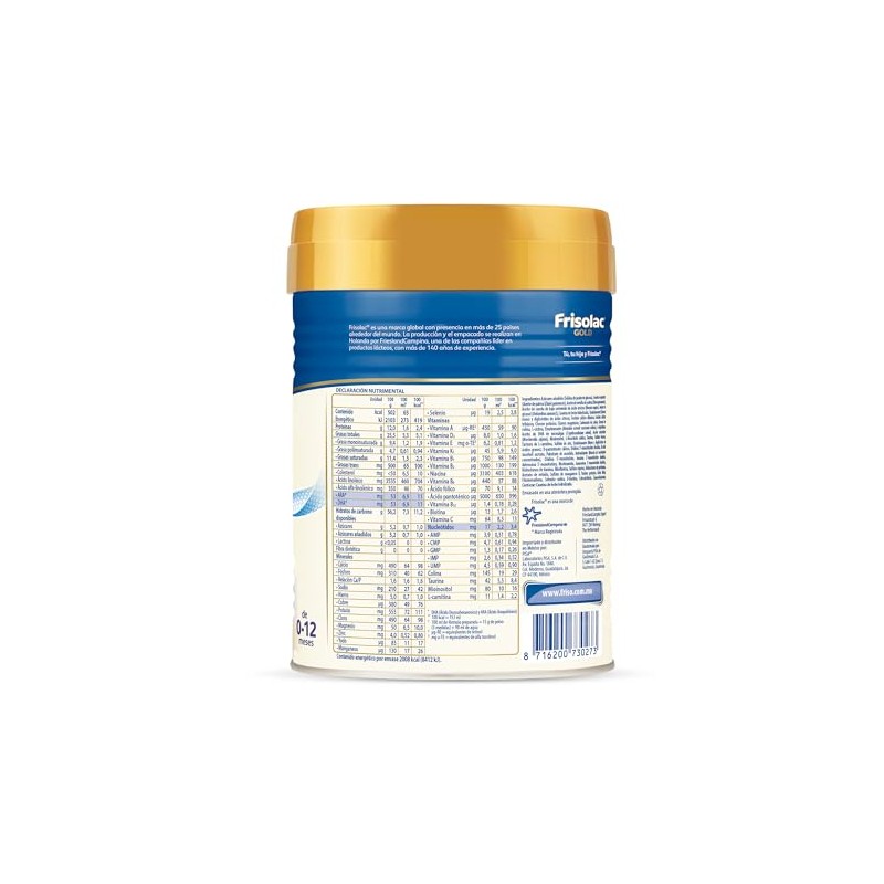 Frisolac Gold Pep AC Pack 800 gr