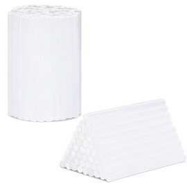 H&S H&S 125 Stck Hei?klebesticks 7mm - 125x Hei?klebestift - Heissklebepistole Klebesticks - EVA Harz Hei?kleber Sticks - Hei?klebepistole Sticks - Hei?klebestifte 7mm x 100mm