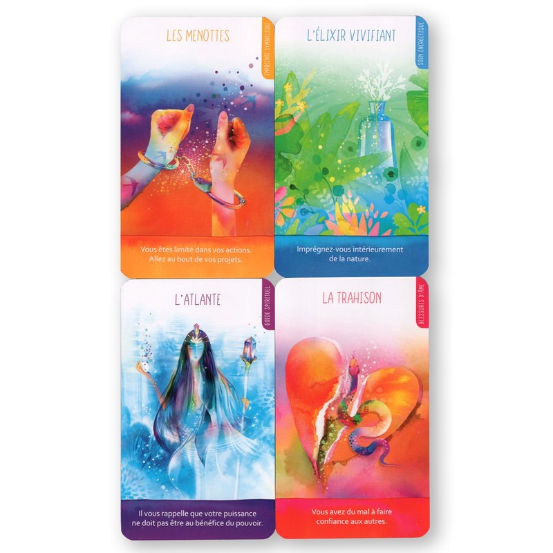 [Genuine] Energy Healing Card [Oracle Card Meaning Japanese List Included]