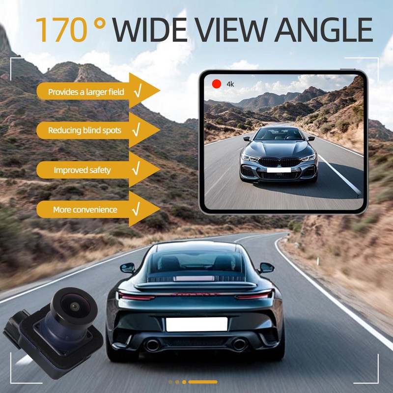 JAVOUKA Rear Backup Camera Compatible with Chrysler Pacifica 2017-2023, 170°