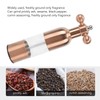 Pepper Mill Professional Refillable Ceramic Rotor Coarseness Adjustable Manual Pepper