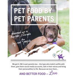 "I and love and you" Naked Essentials Dry Puppy Food - Natural Grain Free Kibble, Prebiotics & Probiotics, Chicken + Lentils, 4-Pound Bag