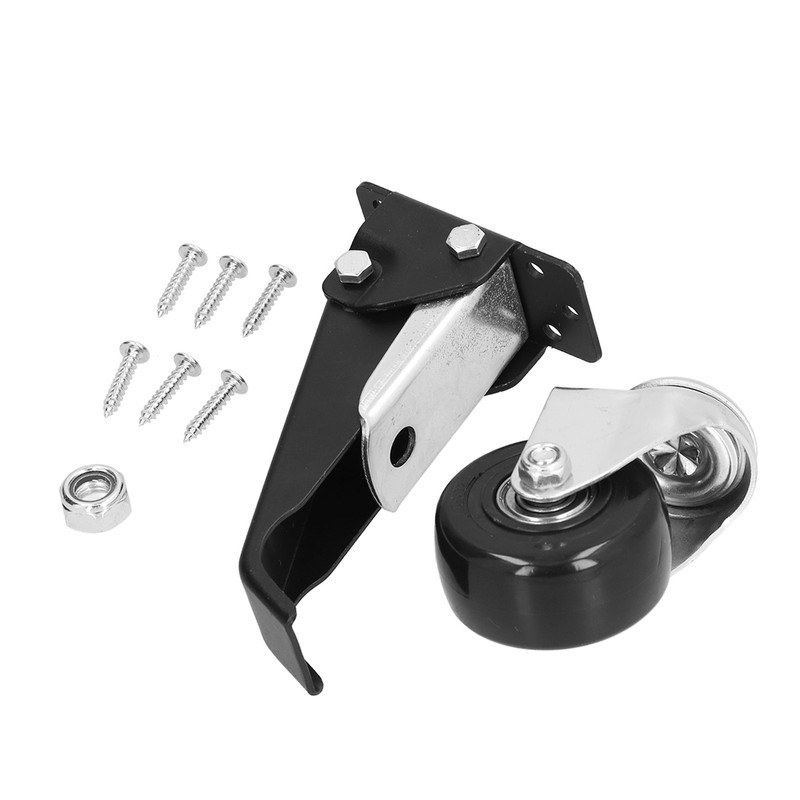 Stem Casters 65mm/2.6in 360° Rotation Low Noise Furniture Movable Mounting