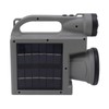 Solar Flashlight Handheld LED Spot Light Flashlight with Dual Side
