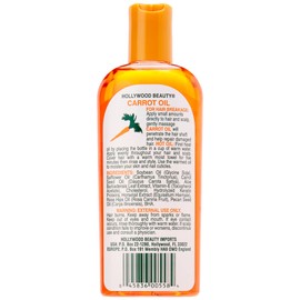 Hollywood Beauty Carrot Oil, 8 Ounce