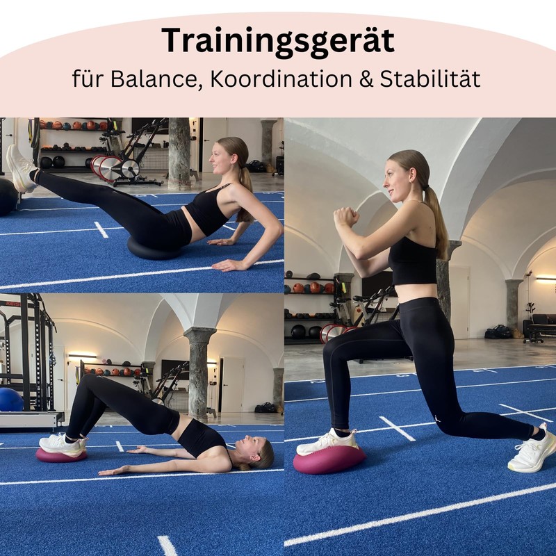 Fitness-Freund Balance Cushion 33 cm (Black)