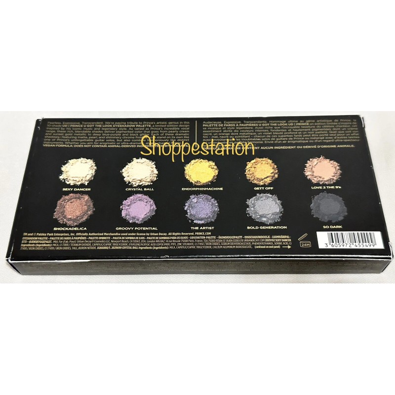 Urban Decay Prince U GOT THE LOOK Eyeshadow Palette 10