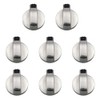 Buachois Pack of 8 Gas Stove Knobs, 6 mm Stove