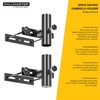 Patio Umbrella Holder Parasol Holder for Deck Railings Outdoor Umbrella