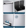 ComfyCorner 16 Gal (2 x 30 L) Dual Trash Can,