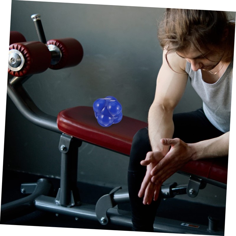 VICASKY Agility Ball Hexagonal Reaction Training Equipment for Indoor Fitness