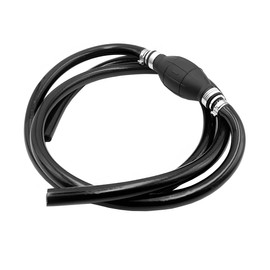 Sandfren Car Fuel Line Assembly, 5/16" 8mm 3FT Vehicle Fuel Hose with Hand Primer Pump Bulb, Nylon Braided Automotive Hose Accessories, Universal for SUV Truck Outboard Motor