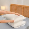 BESTOUCH 100% Washed Cotton Pillowcase for Hair and Skin Linen
