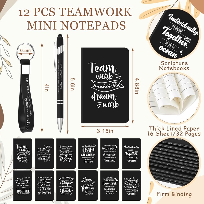 Hollowfly 48 Pcs Team Appreciation Gifts for Employee Staff Coworkers