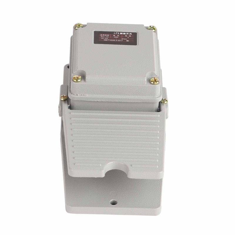 CaCaCook Foot Switch LT3, Aluminium Housing, Silver Contacts, ON-OFF Switch,