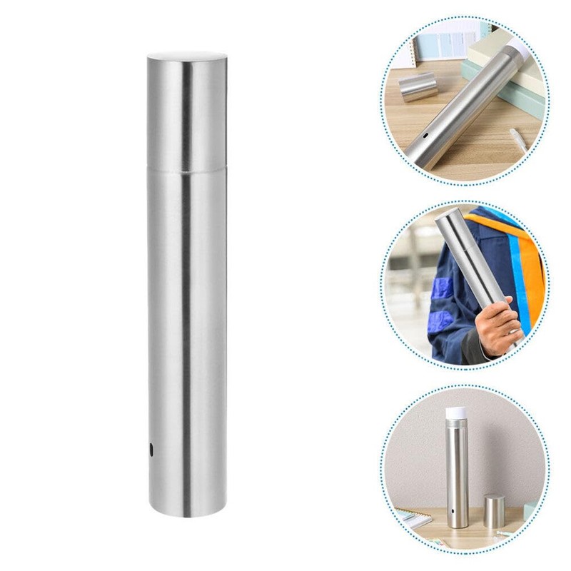 SEWACC Birth Certificate Holder 30cm Poster Tube Certificate Case Metal