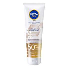 Protector Solar Facial NIVEA SUN Control De Manchas Luminous 630° Con Thiamidol Fps50+ 40Ml, con ácido hialurónico