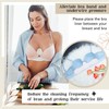 Boyiee Pack of 16 Reusable Cotton Bra Inserts Under the